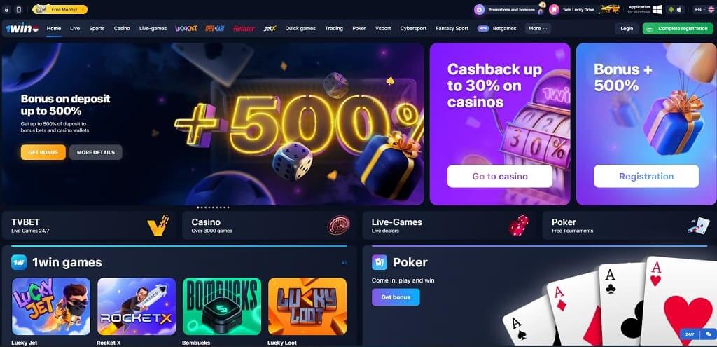 1win casino Kenya