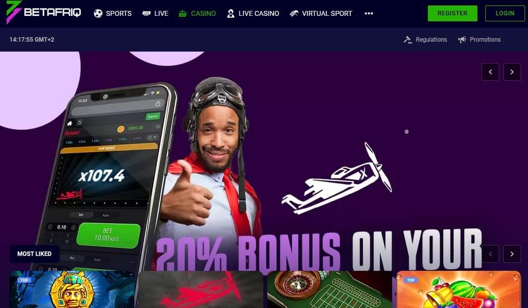 BetAfriq Casino Kenya