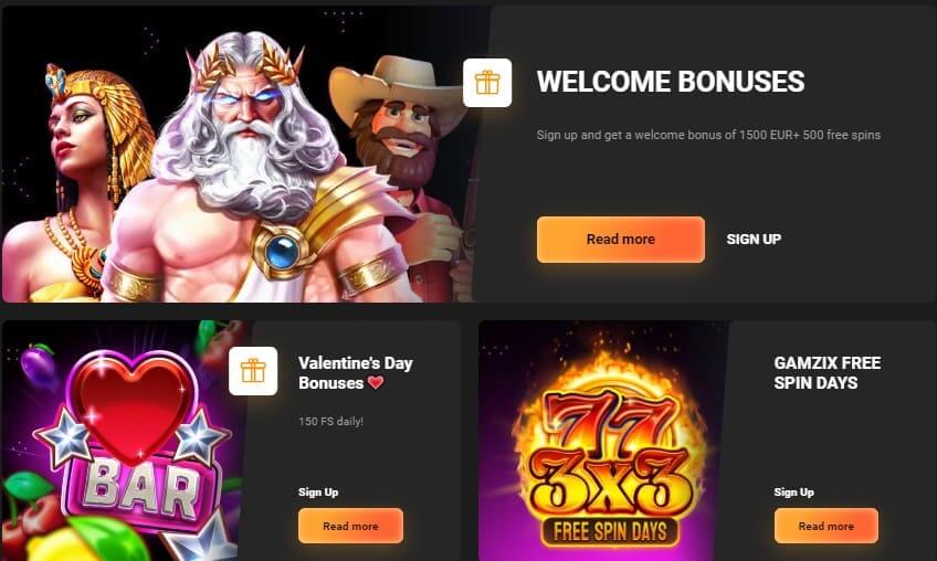 GG Bet Casino Bonuses